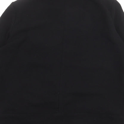 Next Womens Black Polyester Jacket Blazer Size 10