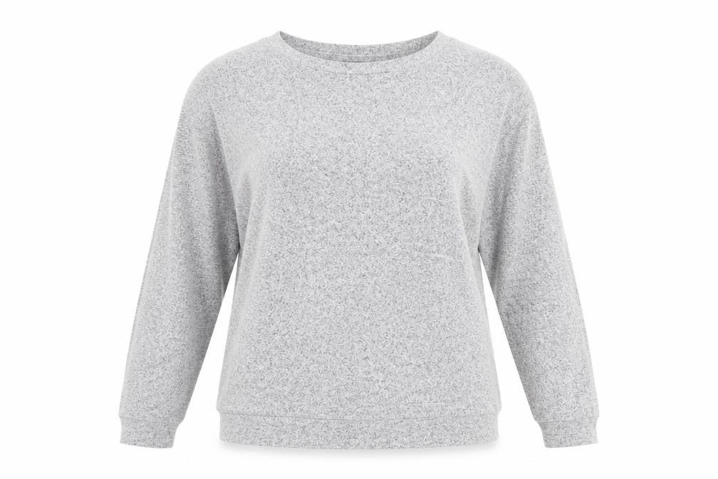 Golddigga Womens Grey Boat Neck Viscose Pullover Jumper Size 12