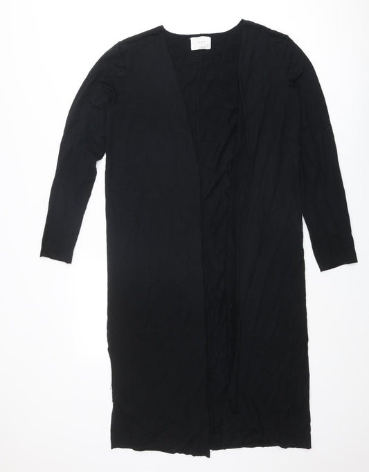 YAYA Womens Black V-Neck Viscose Cardigan Jumper Size M