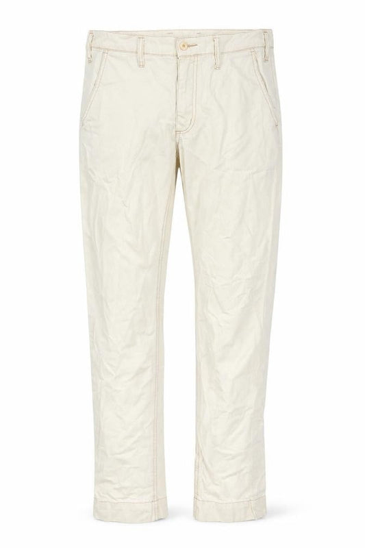 Cheap Monday Mens Ivory Cotton Straight Jeans Size 31 in L34 in Regular Zip