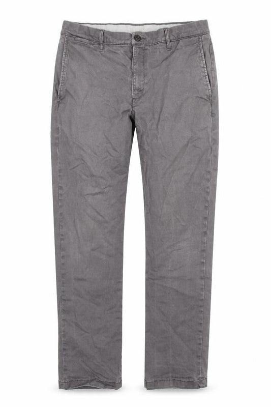 Goodthreads Mens Grey Cotton Straight Jeans Size 31 in L30 in Regular Zip
