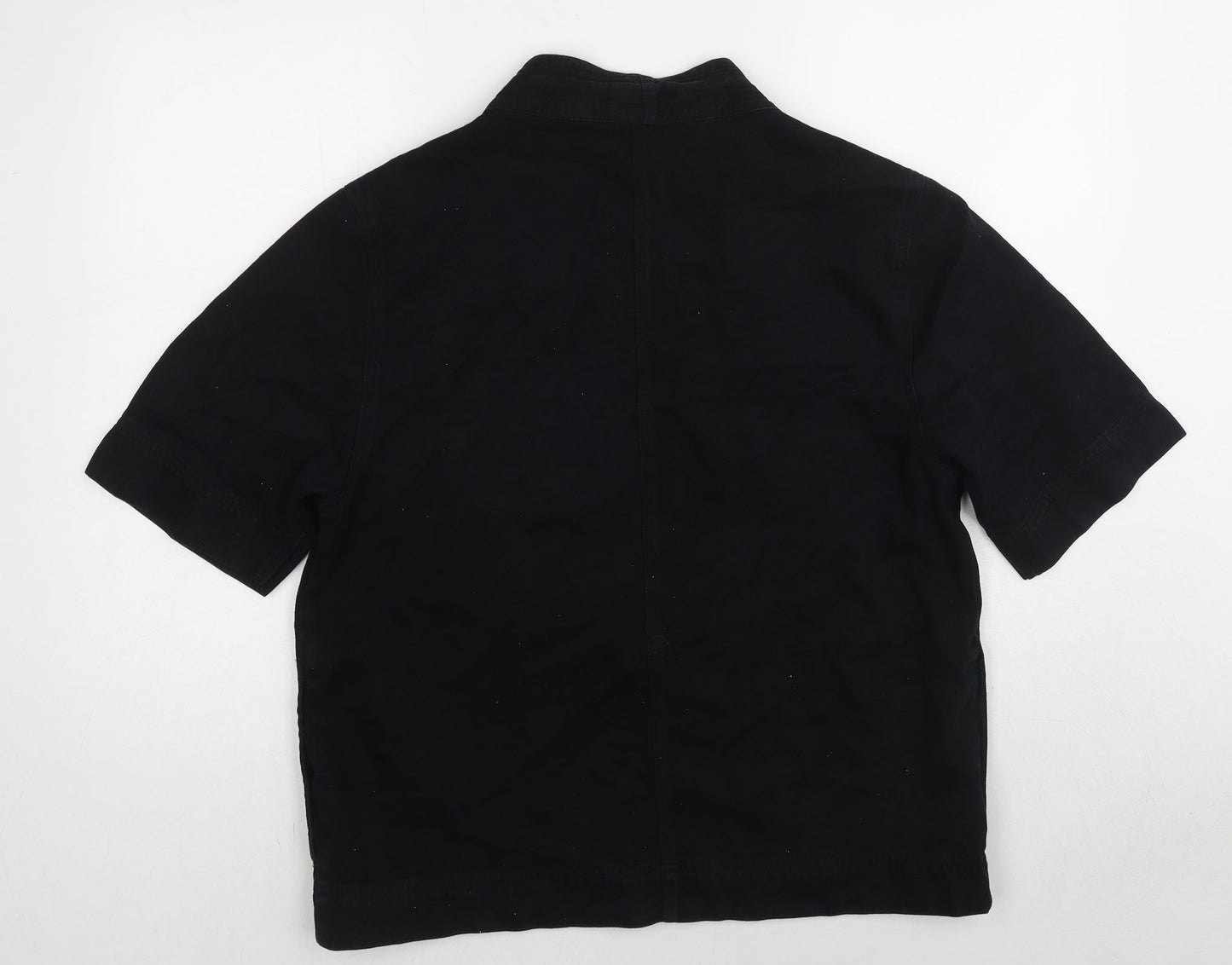 ASOS Womens Black Jacket Size M Tie - Tie Front