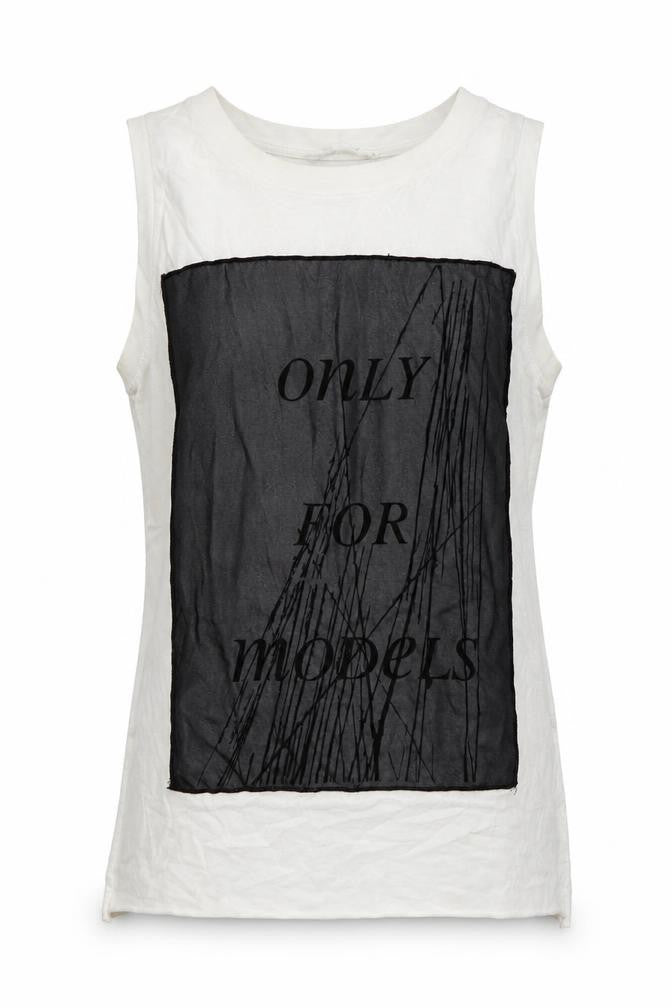 Zara Womens White Polyester Basic Tank Size S Crew Neck