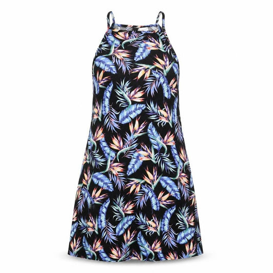 H&M Womens Multicoloured Geometric Viscose Tank Dress Size 6 Square Neck Pullover