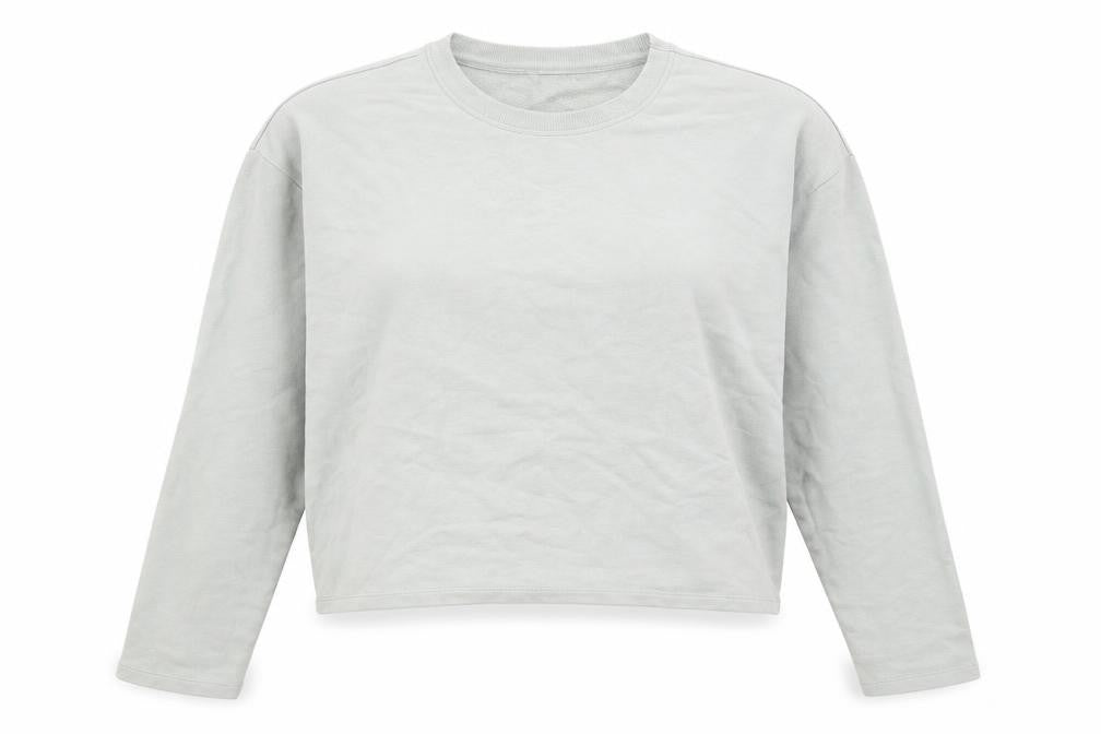 H&M Womens Grey Cotton Pullover Sweatshirt Size L Pullover