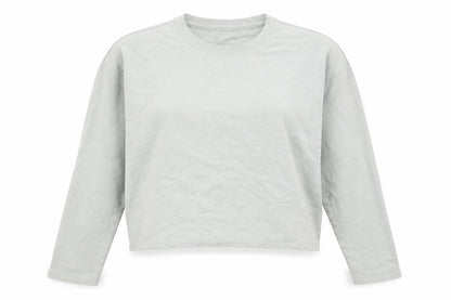 H&M Womens Grey Cotton Pullover Sweatshirt Size L Pullover