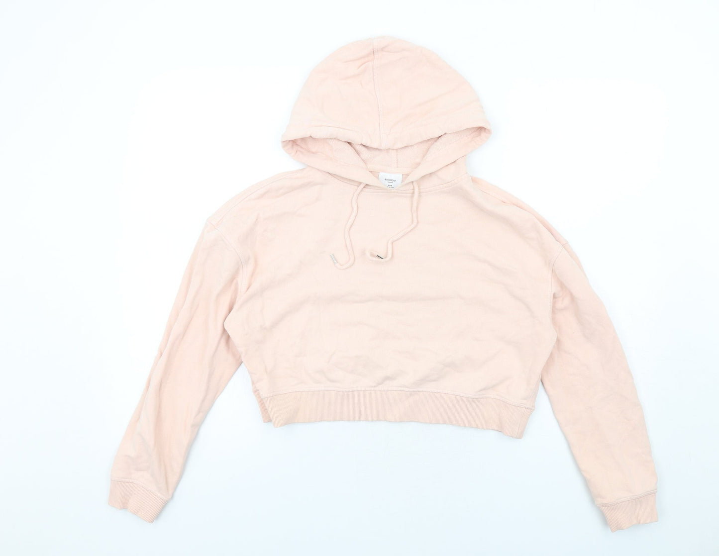 AS Colour Womens Pink Cotton Pullover Hoodie Size XS Pullover