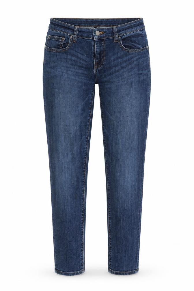 Gap Womens Blue Cotton Straight Jeans Size 32 in L30 in Slim Zip