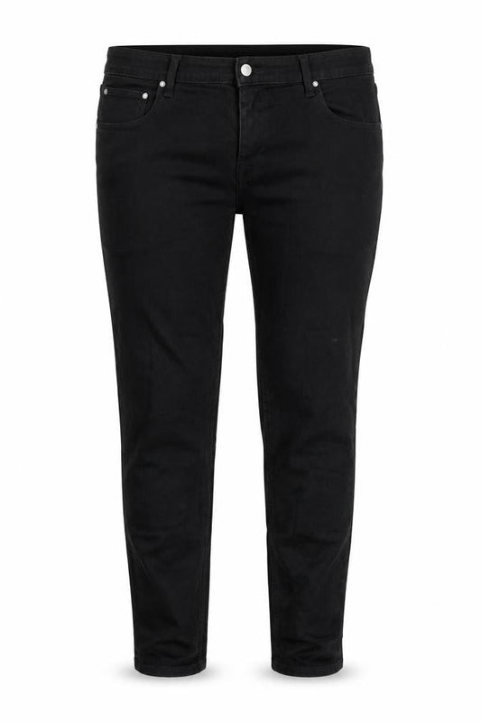 ASOS Womens Black Cotton Skinny Jeans Size 38 in L32 in Regular Zip