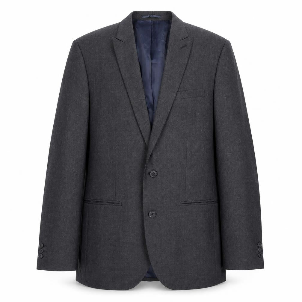 NEXT Mens Black Polyester Jacket Suit Jacket Size 40 Regular