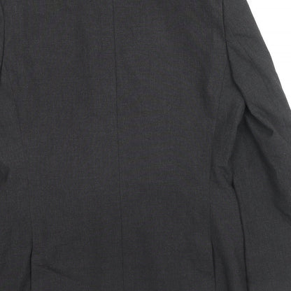 Next Mens Black Polyester Jacket Suit Jacket Size 40 Regular