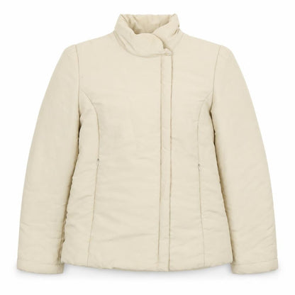 H&M Womens Beige Jacket Size M Zip