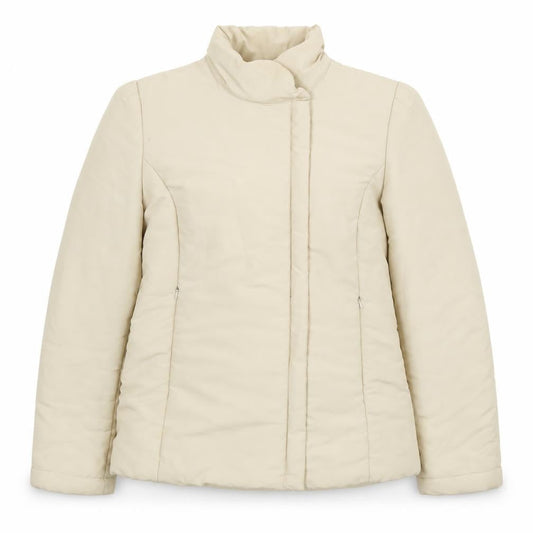 H&M Womens Beige Jacket Size M Zip