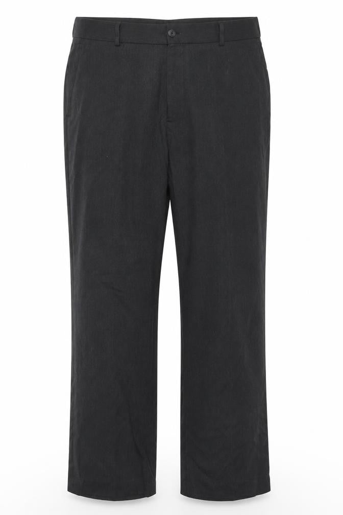 Burton Mens Grey Polyester Trousers Size 38 in L28 in Regular Zip