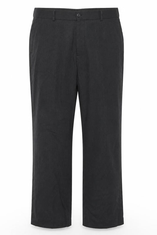 Burton Mens Grey Polyester Trousers Size 38 in L28 in Regular Zip
