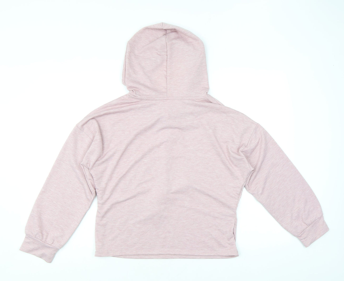 Tresics Womens Pink 100% Polyester Pullover Hoodie Size M Pullover