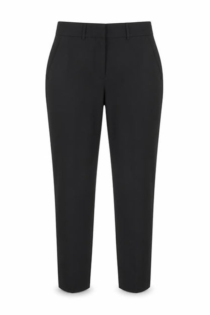 Next Womens Black Polyester Dress Pants Trousers Size 12 L29 in Regular Hook & Eye