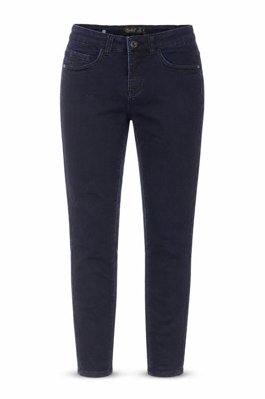 Toxik3 Womens Blue Cotton Skinny Jeans Size 8 L28 in Regular Zip