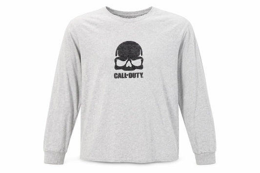 Call of Duty Mens Grey Cotton Pullover Sweatshirt Size L