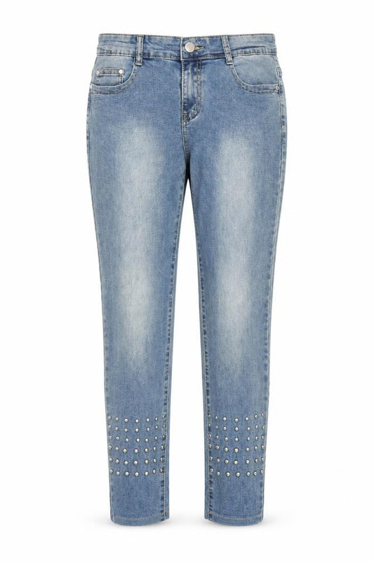 BS jeans Womens Blue Cotton Skinny Jeans Size 8 L31 in Regular Zip