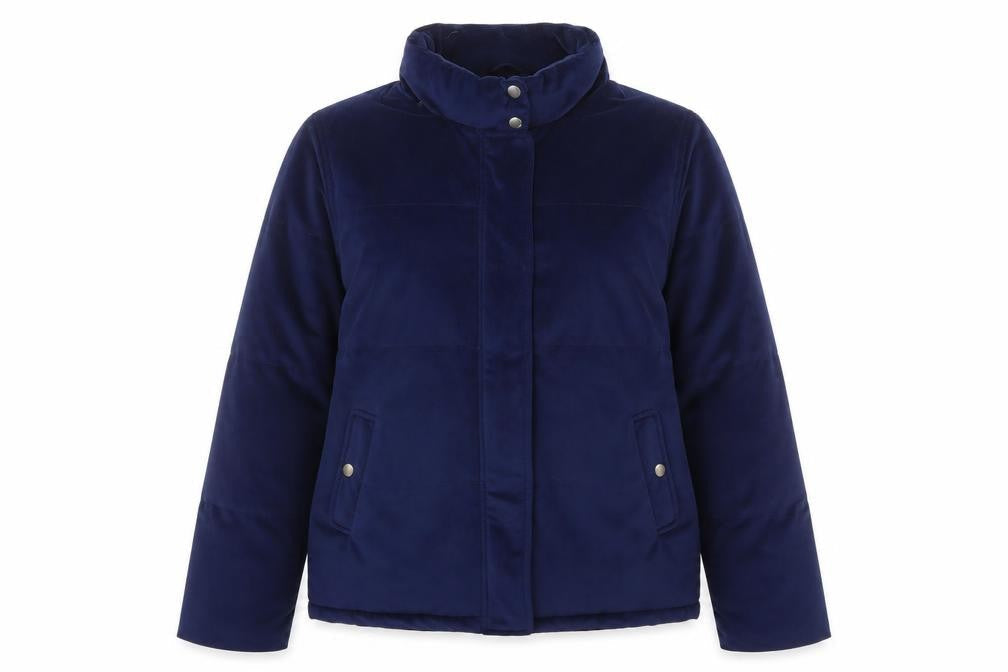 QED London Womens Blue Jacket Size 10 Zip