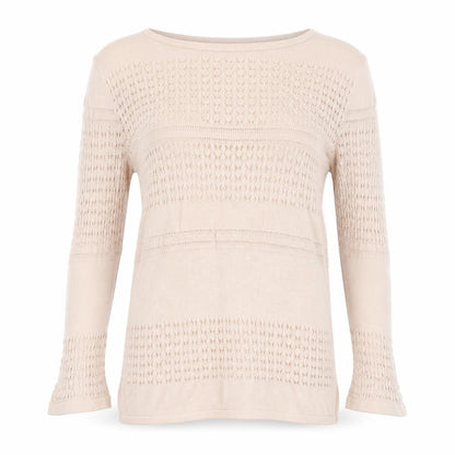 Warehouse Womens Pink Boat Neck Viscose Pullover Jumper Size 8