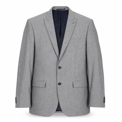 Next Mens Grey Polyester Jacket Suit Jacket Size 40 Regular