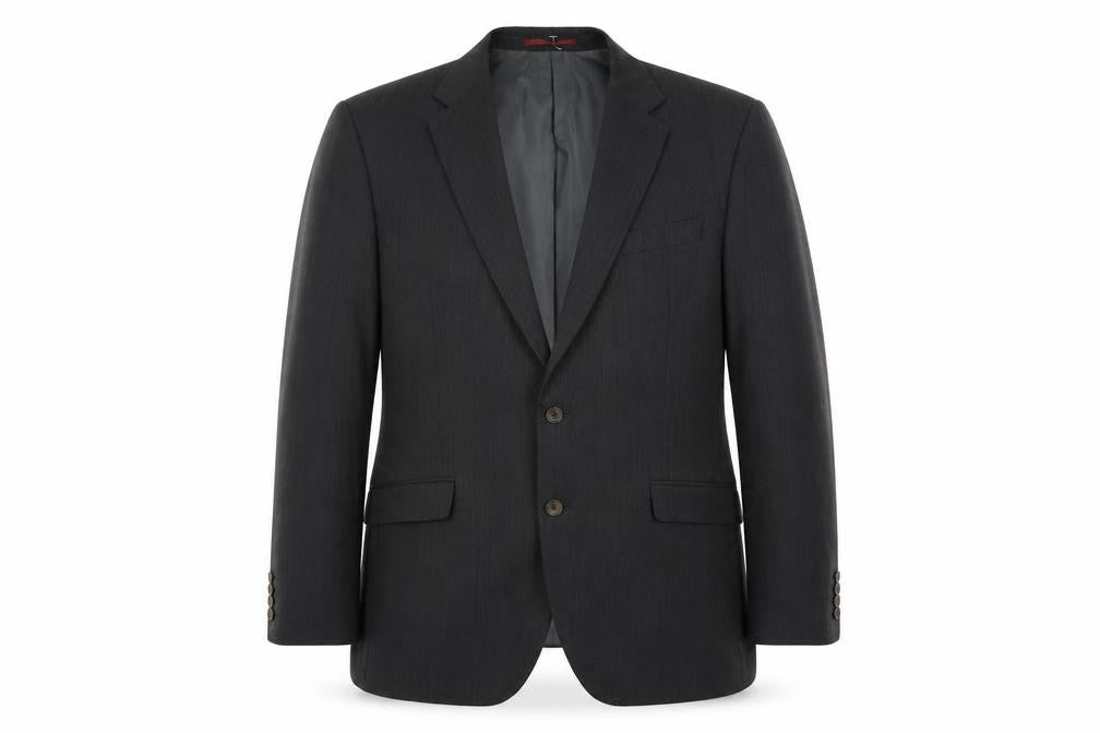 Marks & Spencer Mens Grey Wool Jacket Suit Jacket Size 42 Regular