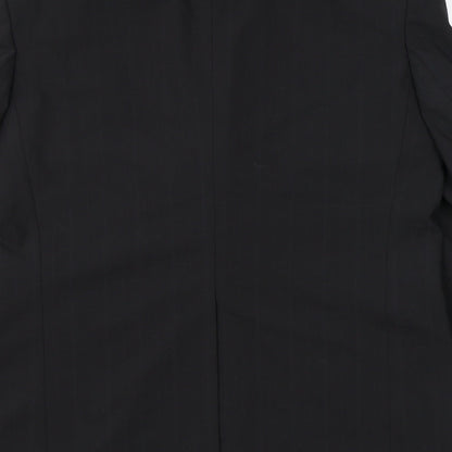Next Mens Black Polyester Jacket Suit Jacket Size 40 Regular