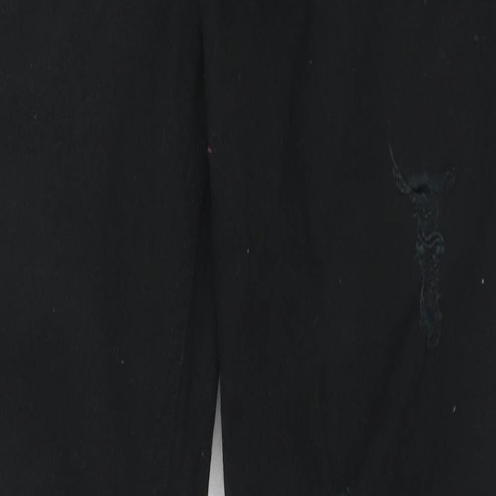 Denim & Co. Mens Black Cotton Skinny Jeans Size 32 in L30 in Slim Zip