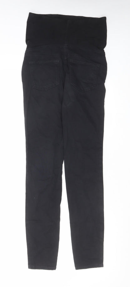 H&M Womens Black Cotton Jegging Jeans Size S L29 in Regular