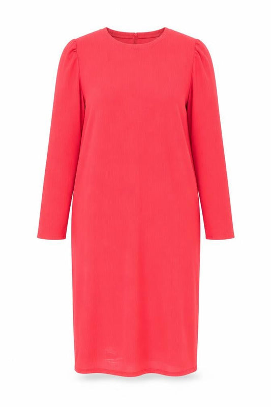 Zara Womens Red Polyester A-Line Size M Round Neck Pullover