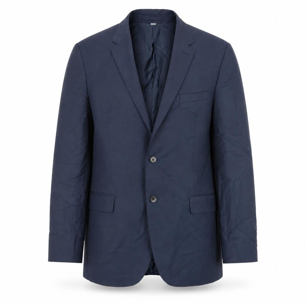 Autograph Mens Blue Wool Jacket Suit Jacket Size 44 Regular