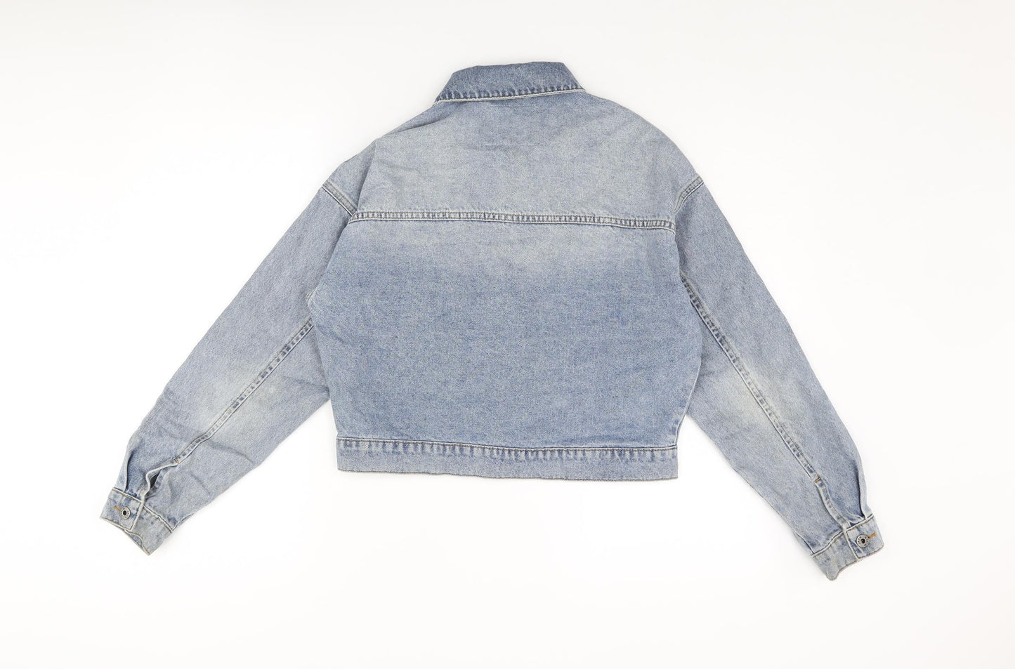 Jack Wills Womens Blue Jacket Size 6 Button