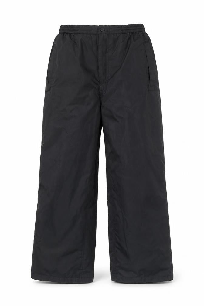 Stuburt Womens Black Herringbone Polyester Snow Pants Trousers Size 30 in L27 in Regular Zip
