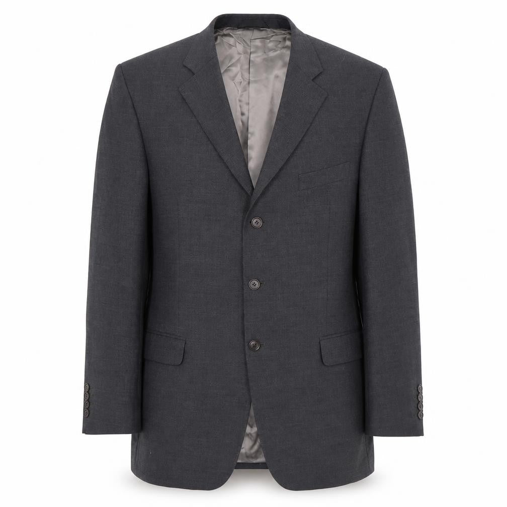 Marks & Spencer Mens Grey Wool Jacket Suit Jacket Size 44 Regular