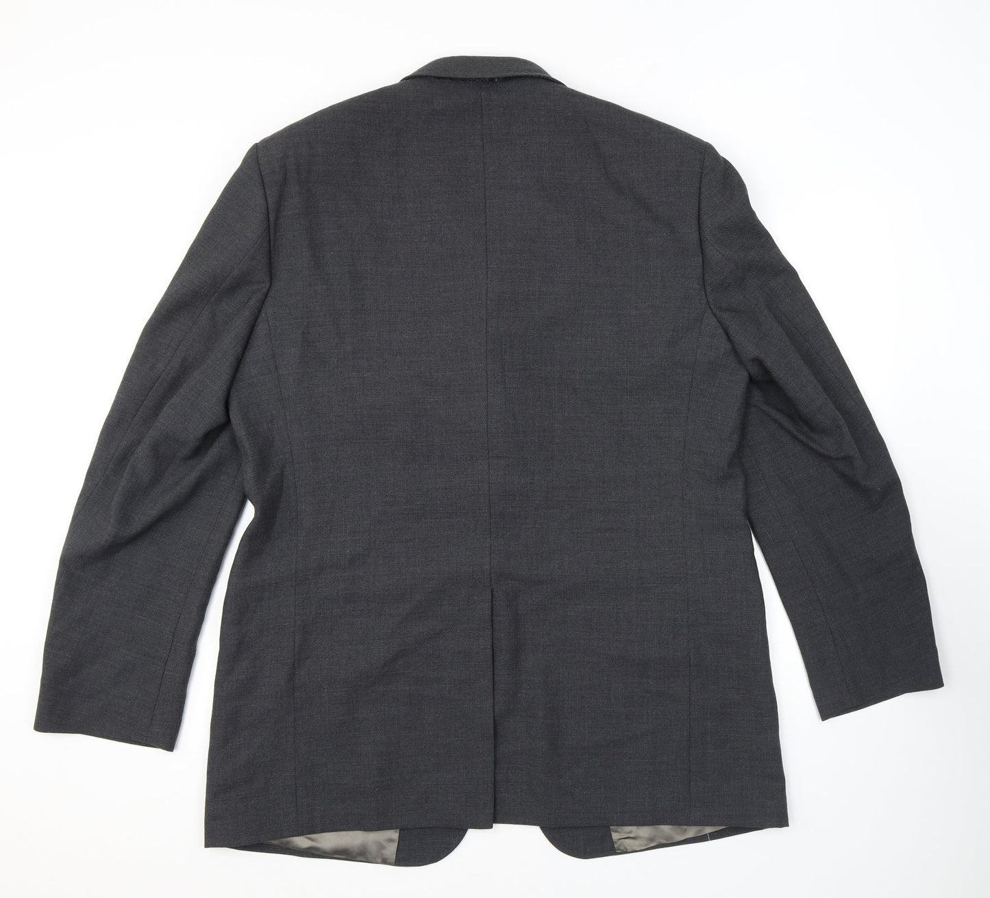 Marks and Spencer Mens Grey Wool Jacket Suit Jacket Size 44 Regular