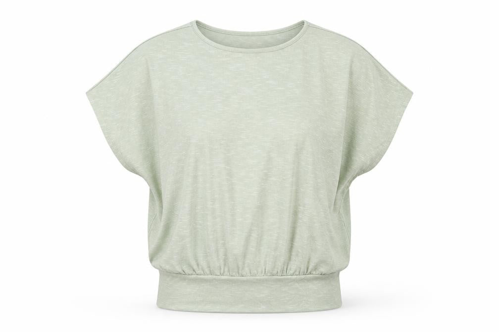 New Look Womens Green Round Neck Viscose Pullover Jumper Size L