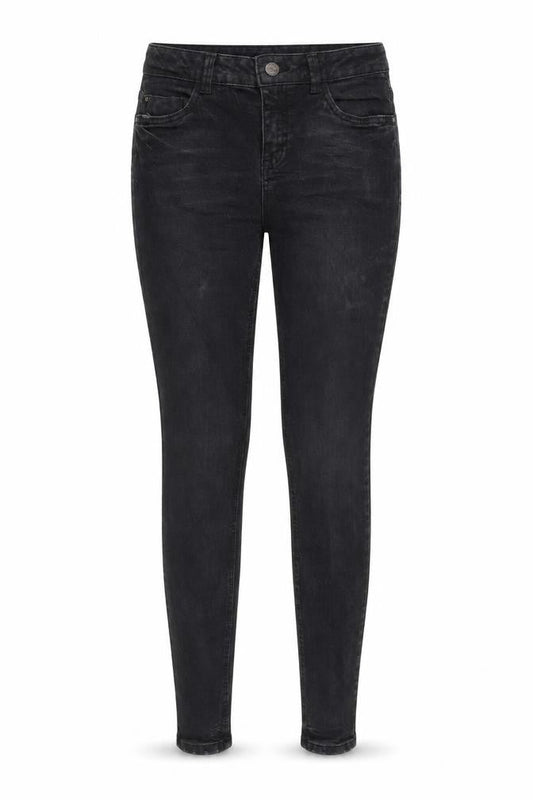 New Look Womens Black Cotton Skinny Jeans Size 8 L30 in Slim Zip