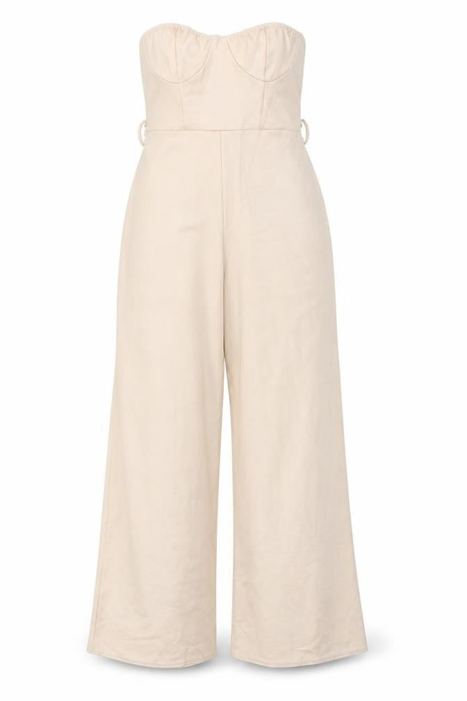 Boohoo Womens Pink Polyester Jumpsuit One-Piece Size 8 Pullover