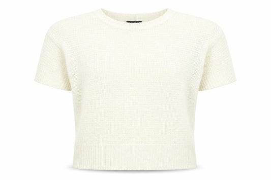 Wallis Womens White Boat Neck Acrylic Pullover Jumper Size S