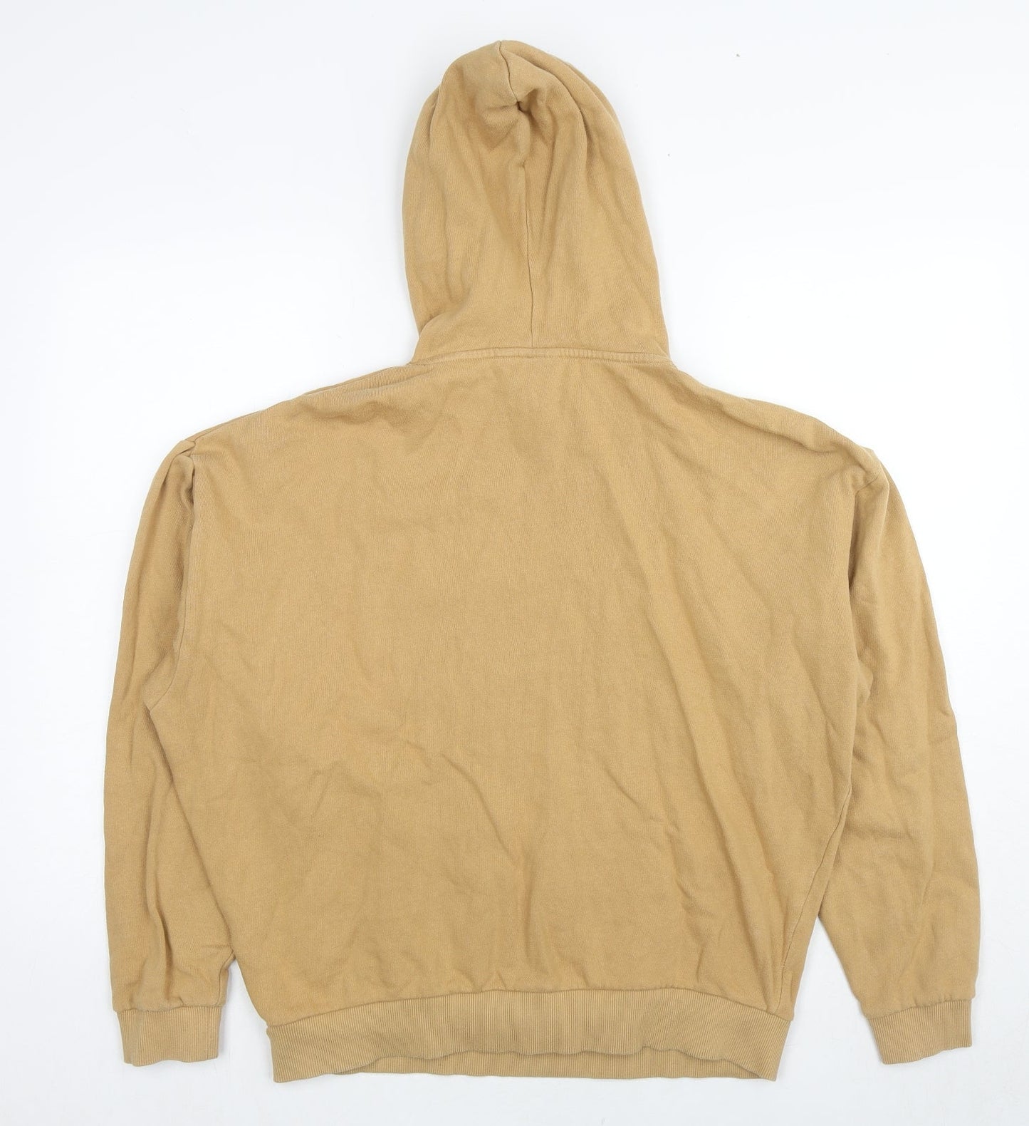 ASOS Womens Beige Cotton Pullover Hoodie Size XS Pullover
