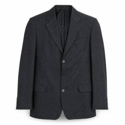 Nicholas Rowe Mens Black Wool Jacket Suit Jacket Size 42 Regular