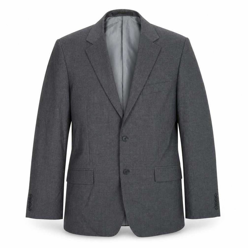 Marks & Spencer Mens Grey Polyester Jacket Suit Jacket Size 40 Regular