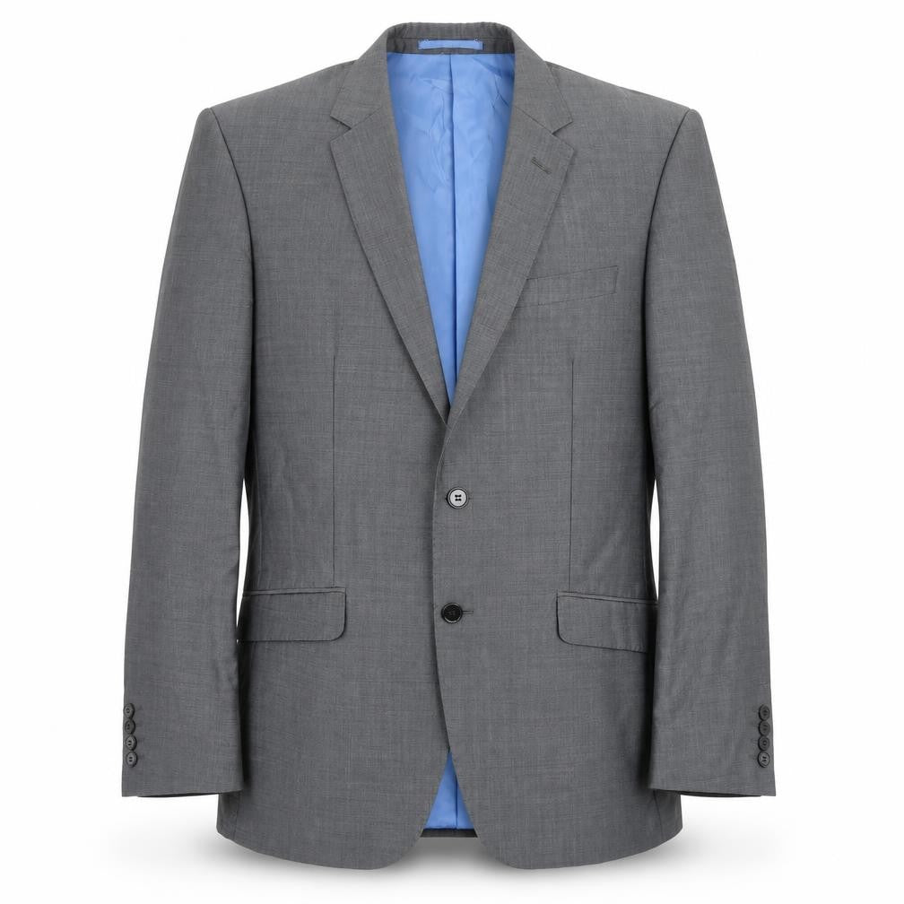 Autograph Mens Grey Wool Jacket Suit Jacket Size 40 Regular