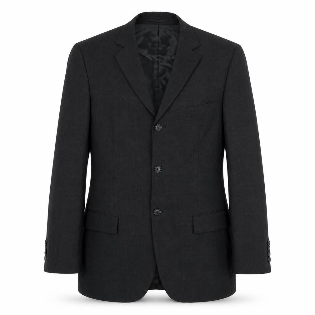 Blazer Mens Grey Wool Jacket Suit Jacket Size 42 Regular