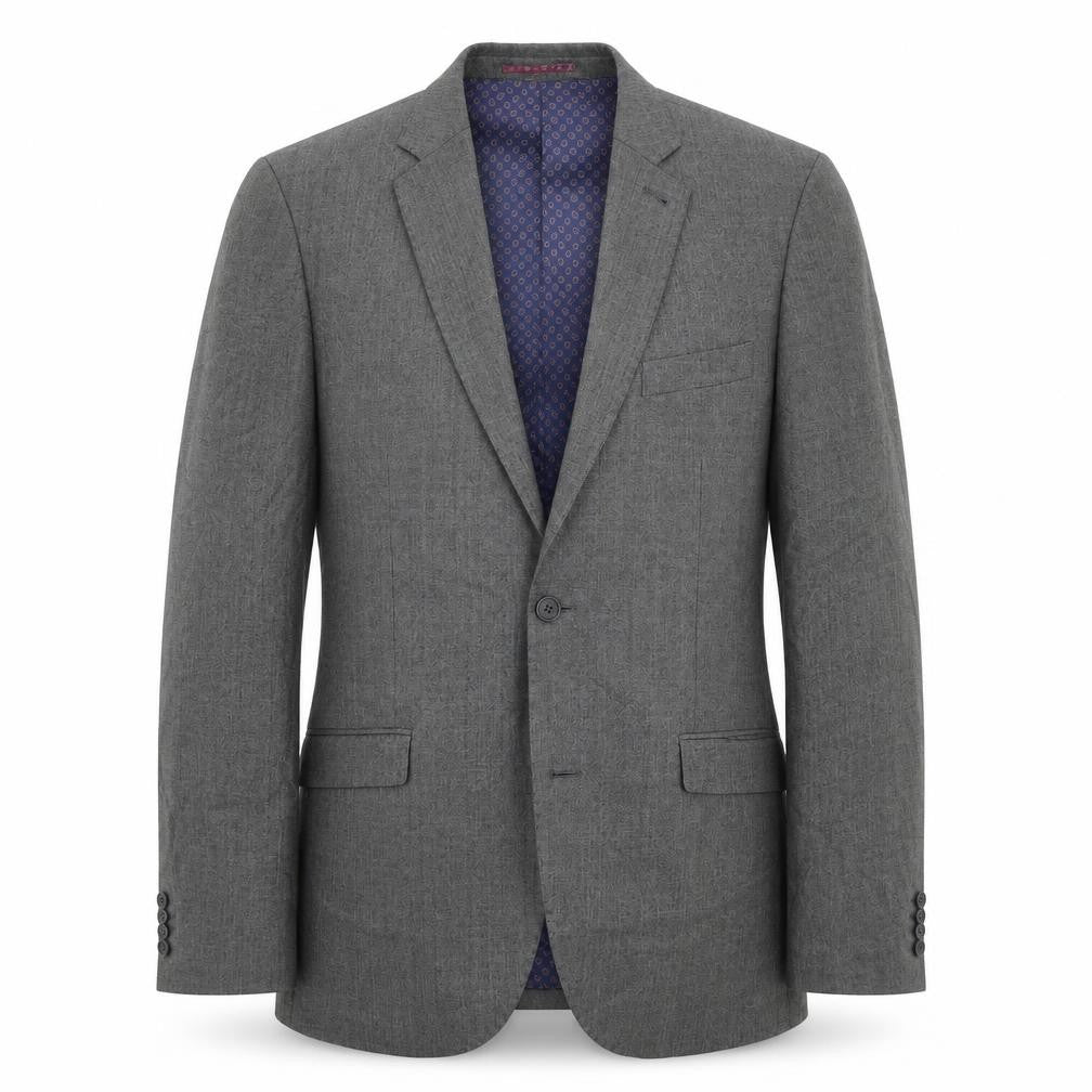 NEXT Mens Grey Wool Jacket Suit Jacket Size 42 Regular