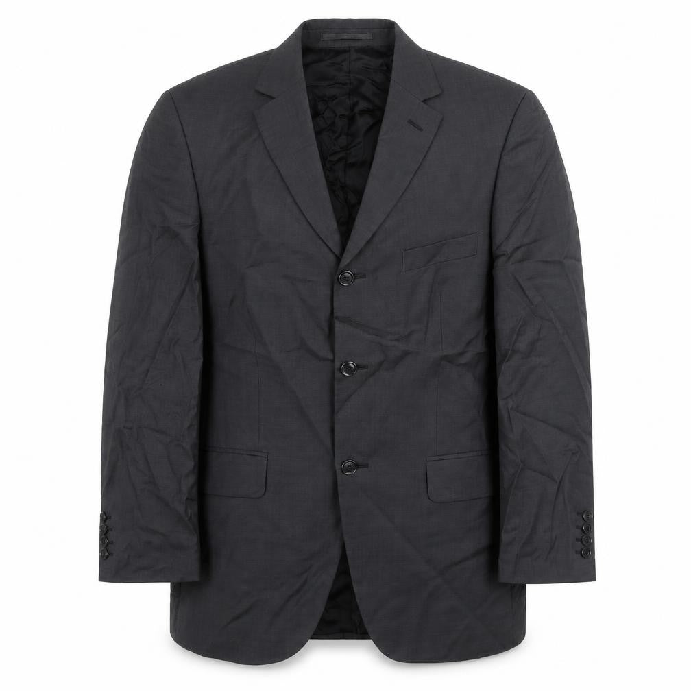 Cerruti 1881 Mens Grey Wool Jacket Suit Jacket Size 40 Regular