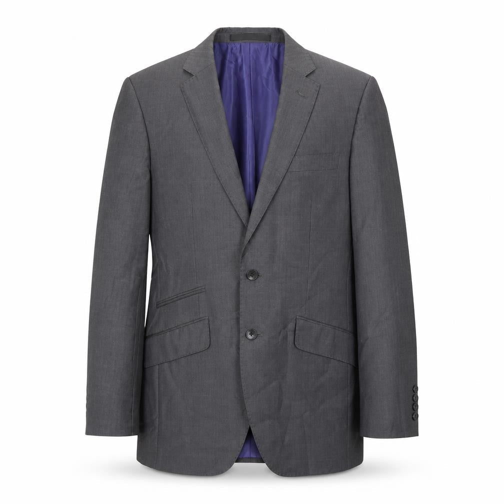 Autograph Mens Grey Wool Jacket Suit Jacket Size M Regular
