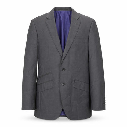 Front view of Autograph men’s grey wool jacket suit jacket, size M, regular